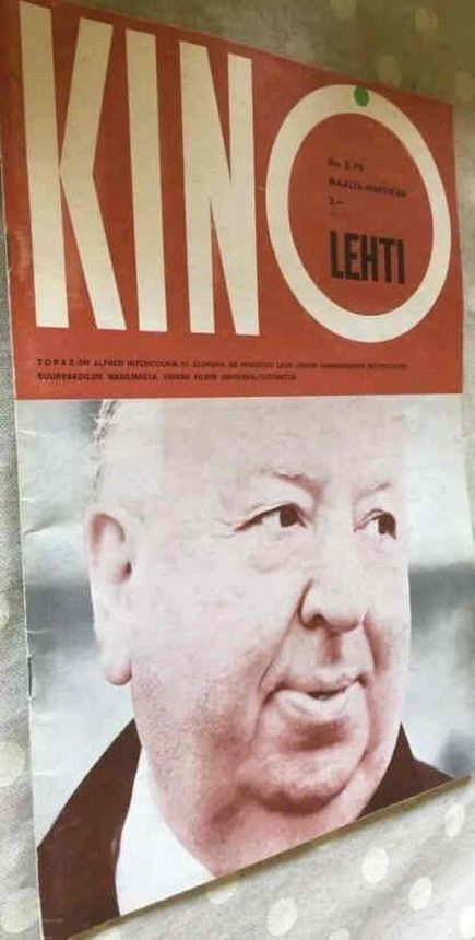 KINOLEHTI magazine side cover Issue 2   1970