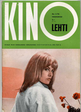 KINOLEHTI magazine side cover Issue 3   1970