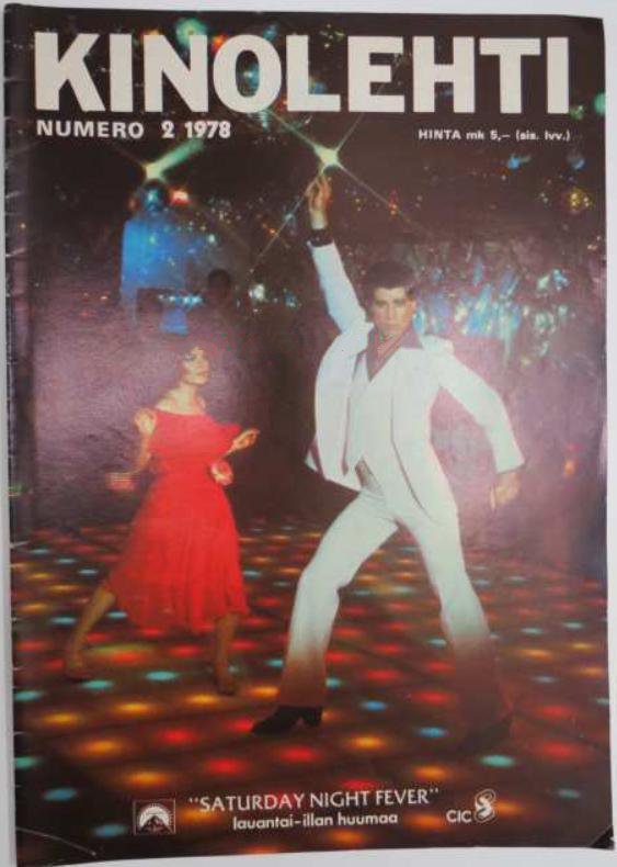 KINOLEHTI magazine side cover Issue 2   1978