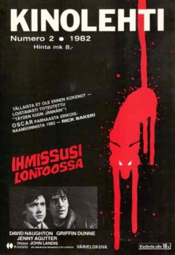 KINOLEHTI magazine side cover Issue 2   1982