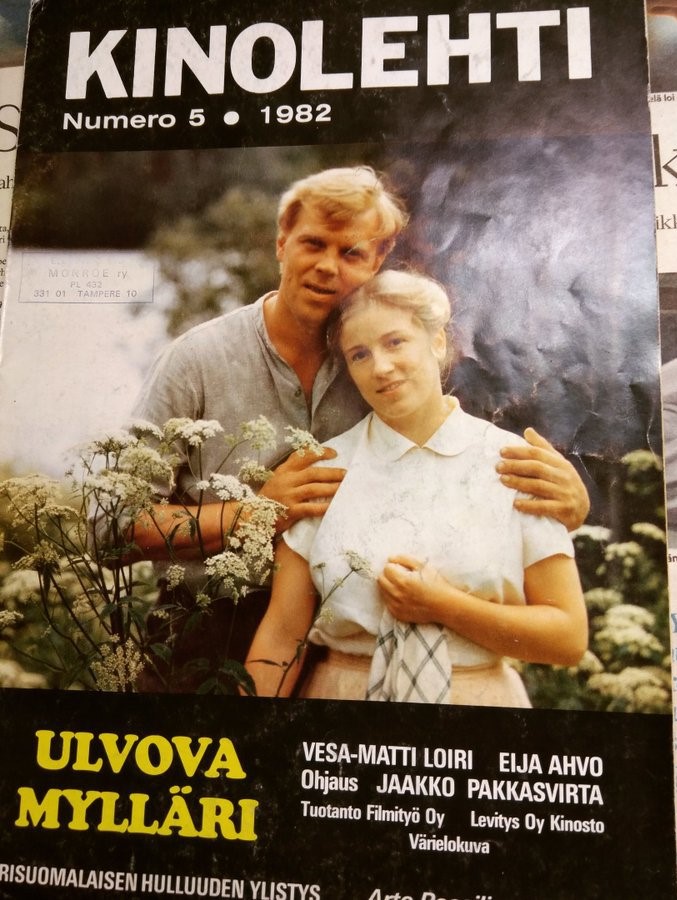 KINOLEHTI magazine side cover Issue 5   1982