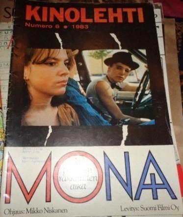 KINOLEHTI magazine side cover Issue 6   1983
