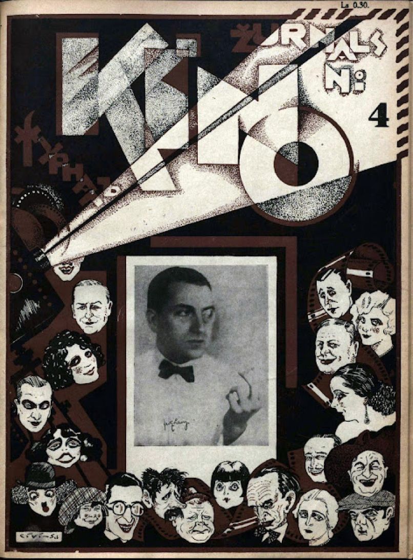 KINO (1926) magazine side cover Issue 4   1929
