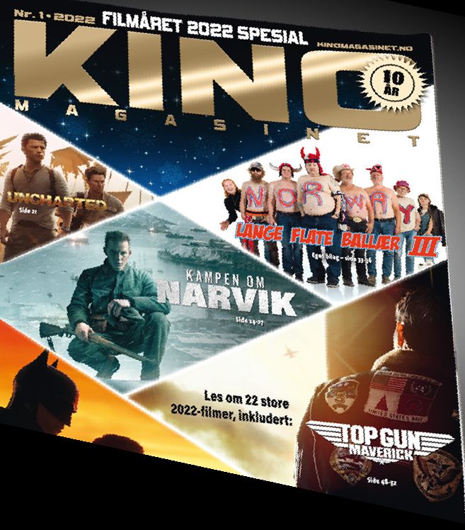 KINOMAGASINET magazine side cover Issue 1   2022