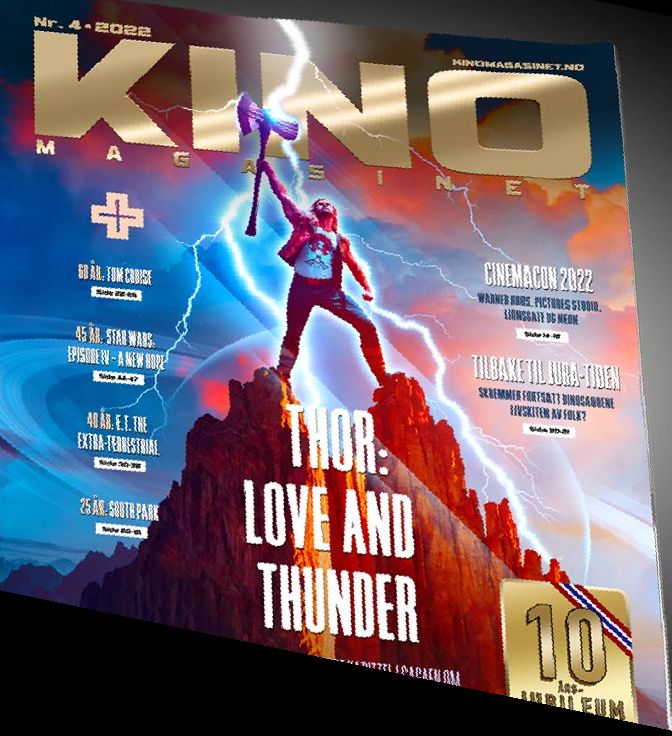 KINOMAGASINET magazine side cover Issue 4   2022