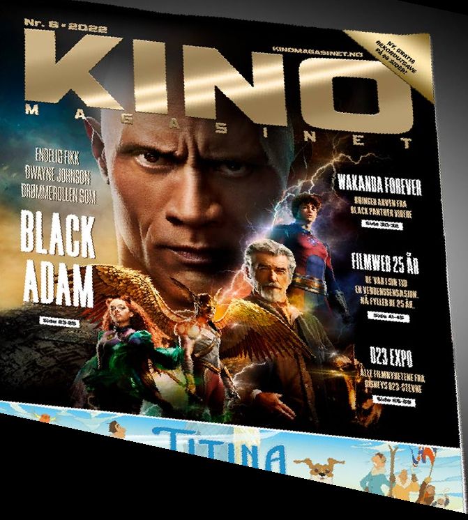 KINOMAGASINET magazine side cover Issue 6   2022