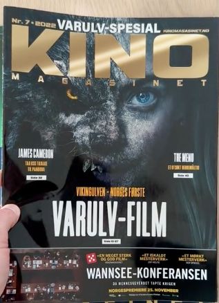 KINOMAGASINET magazine side cover Issue 7   2022