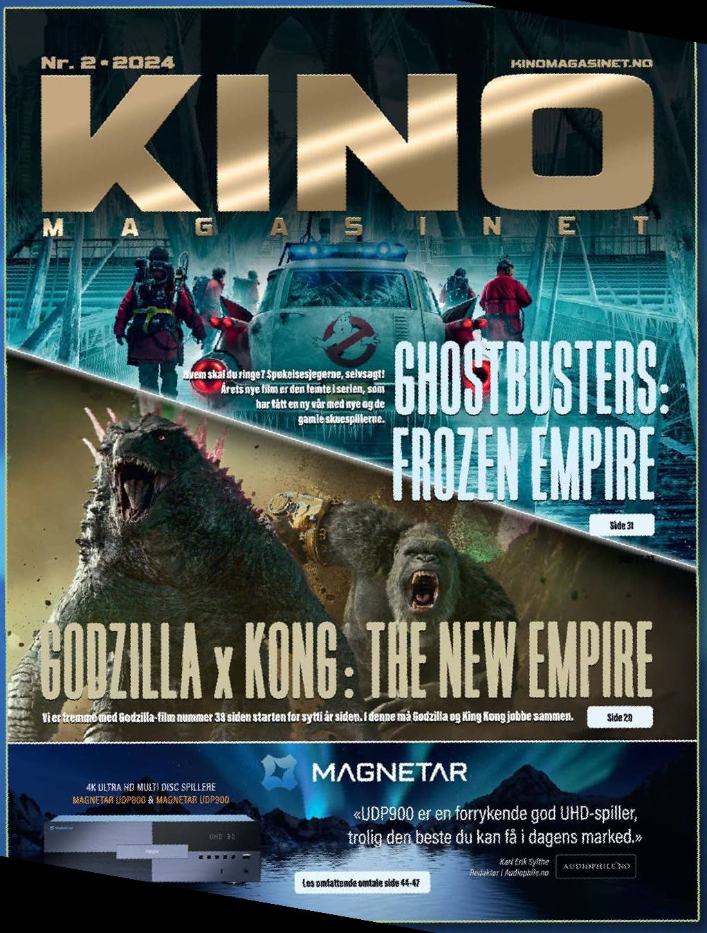 KINOMAGASINET magazine side cover Issue 2   2024