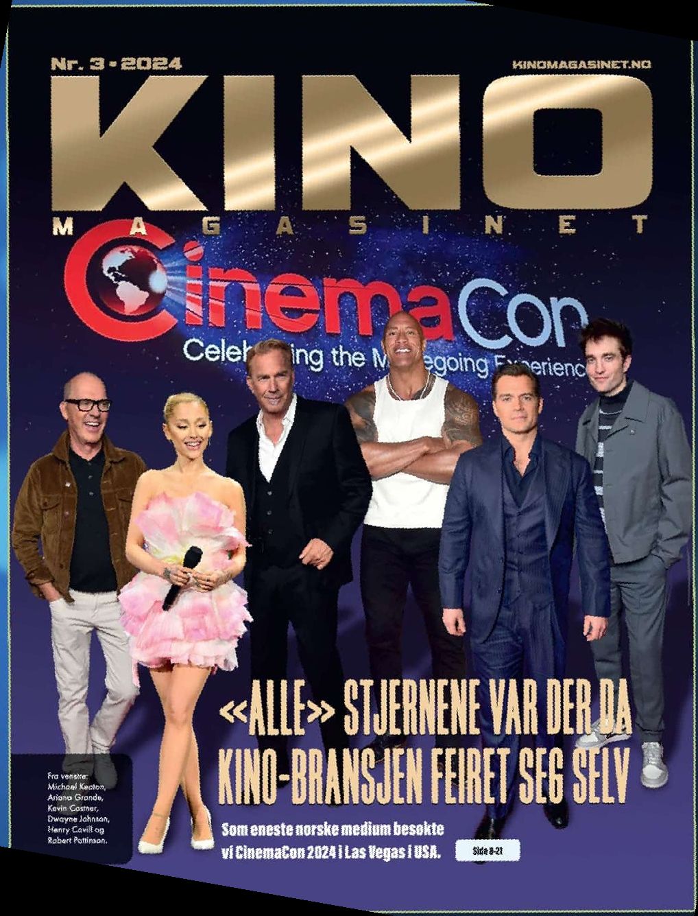 KINOMAGASINET magazine side cover Issue 3   2024