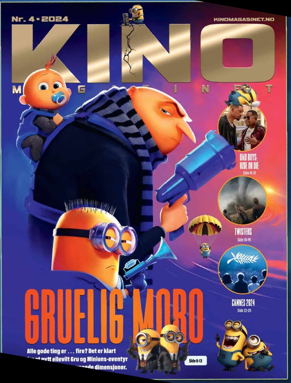 KINOMAGASINET magazine side cover Issue 4   2024
