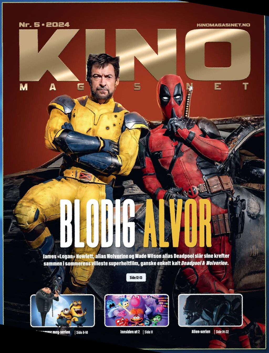 KINOMAGASINET magazine side cover Issue 5   2024