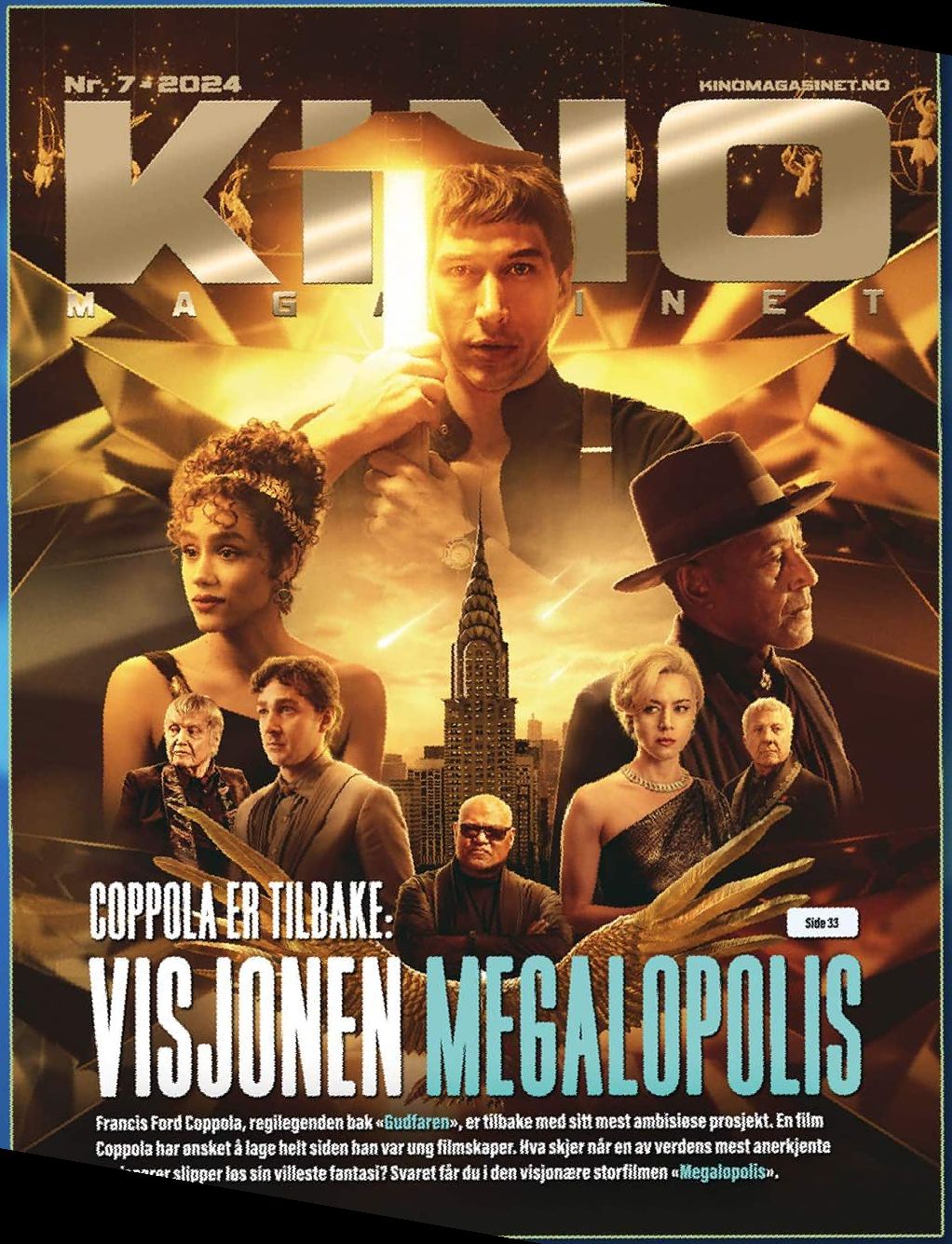 KINOMAGASINET magazine side cover Issue 7   2024