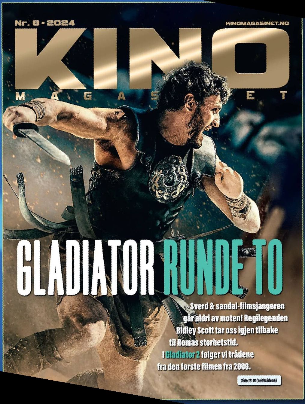KINOMAGASINET magazine side cover Issue 8   2024