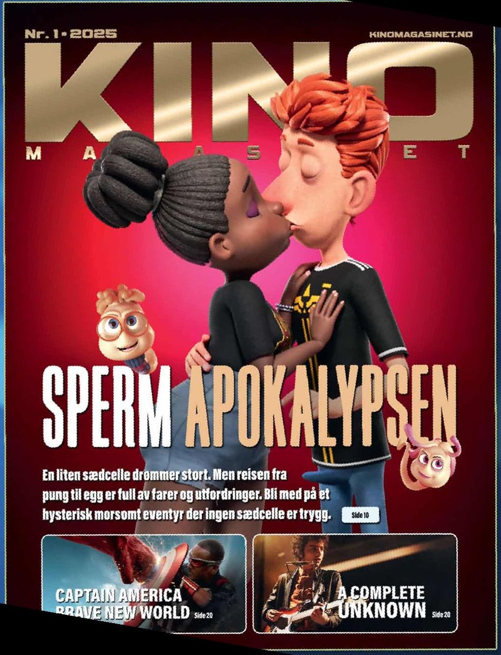 KINOMAGASINET magazine side cover Issue 1   2025