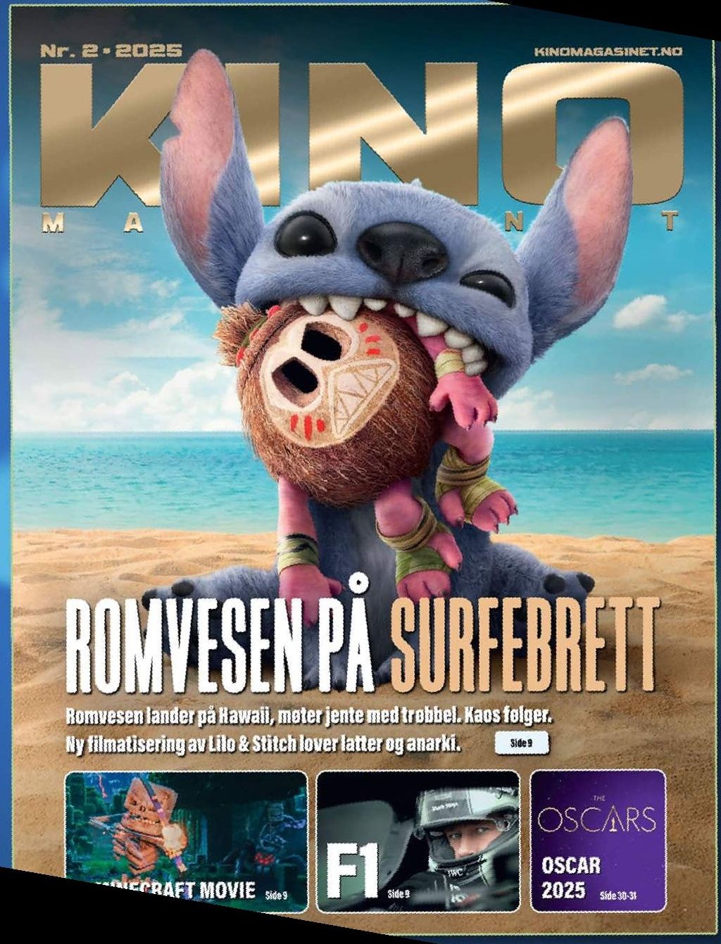KINOMAGASINET magazine side cover Issue 2   2025