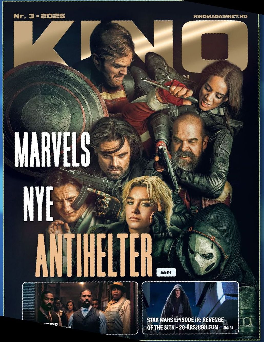 KINOMAGASINET magazine side cover Issue 3   2025