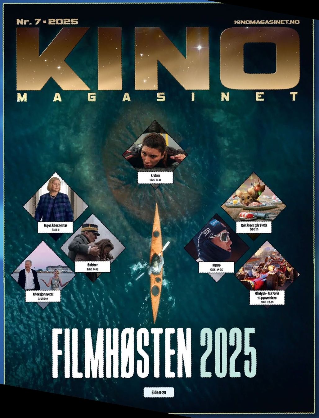 KINOMAGASINET magazine side cover Issue 7   2025