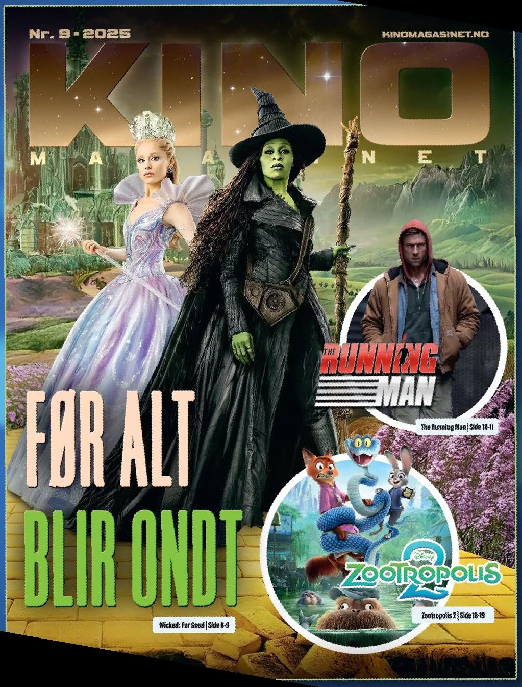 KINOMAGASINET magazine side cover Issue 9   2025