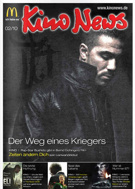 KINO NEWS magazine side cover February 2010