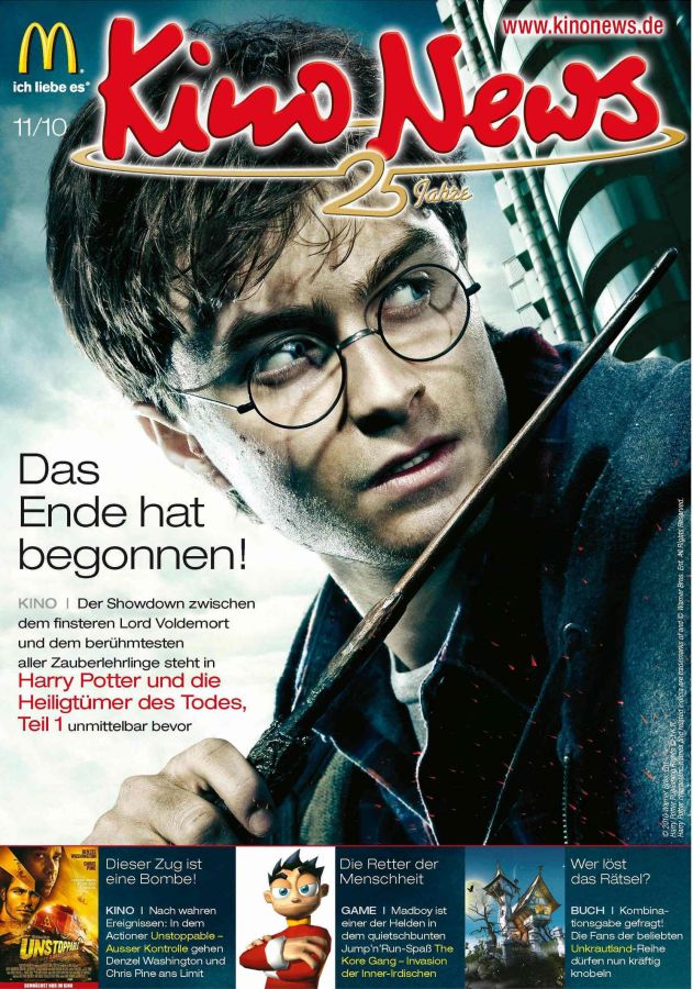 KINO NEWS magazine side cover November 2010