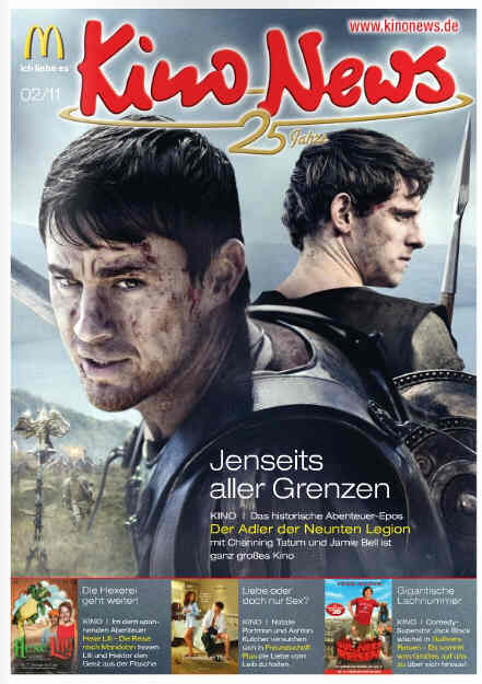 KINO NEWS magazine side cover February 2011