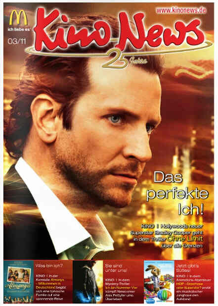 KINO NEWS magazine side cover March 2011