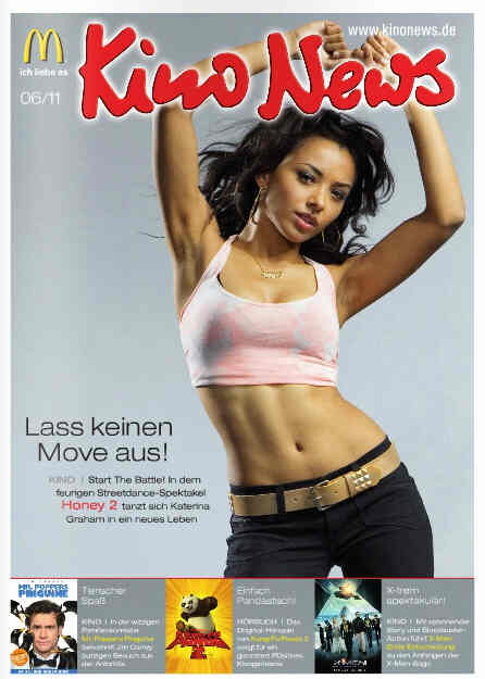 KINO NEWS magazine side cover June 2011