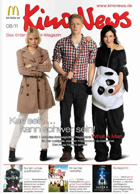 KINO NEWS magazine side cover August 2011