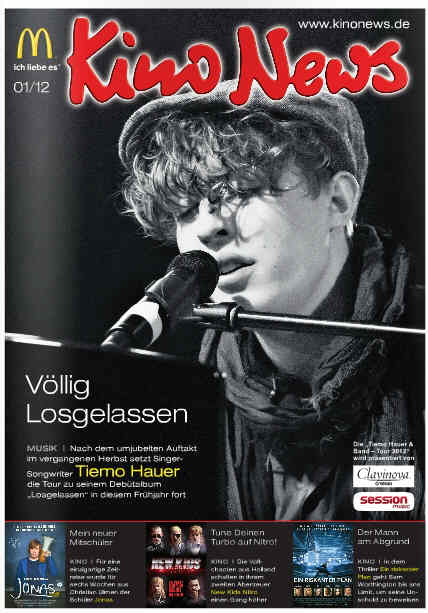 KINO NEWS magazine side cover January 2012