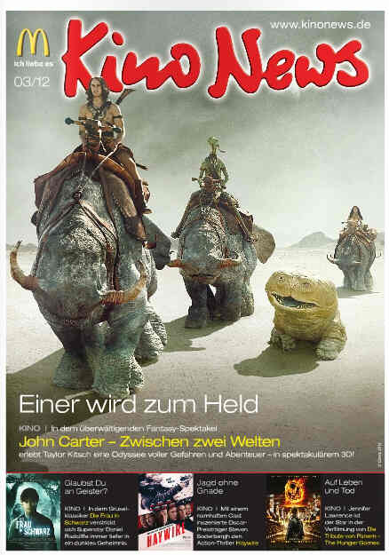 KINO NEWS magazine side cover March 2012
