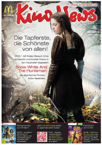 KINO NEWS magazine side cover May 2012