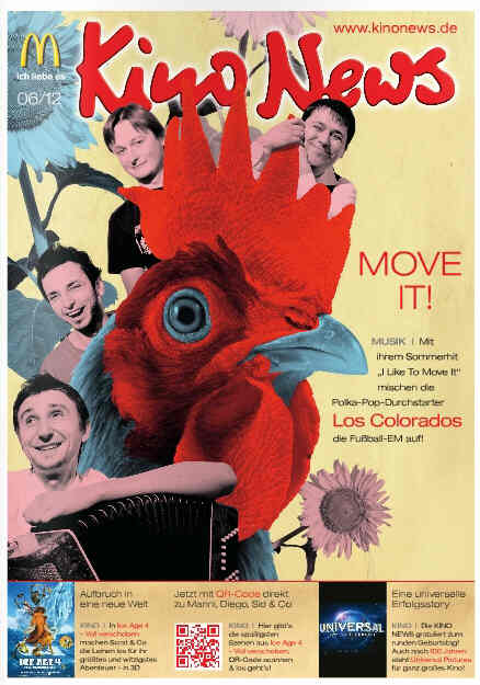 KINO NEWS magazine side cover June 2012