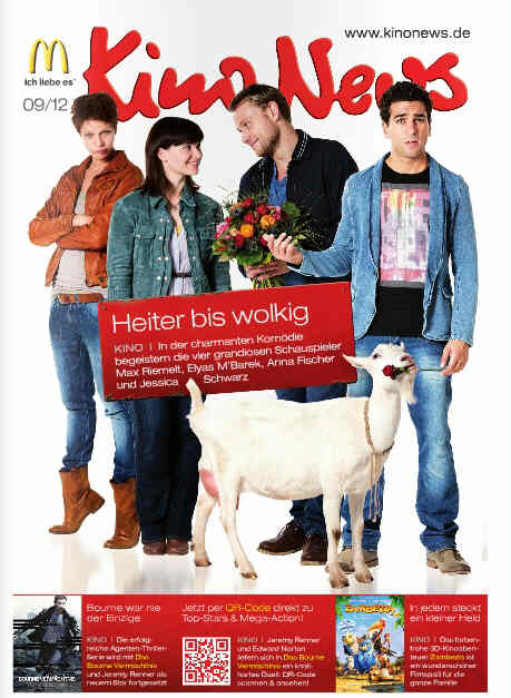 KINO NEWS magazine side cover September 2012