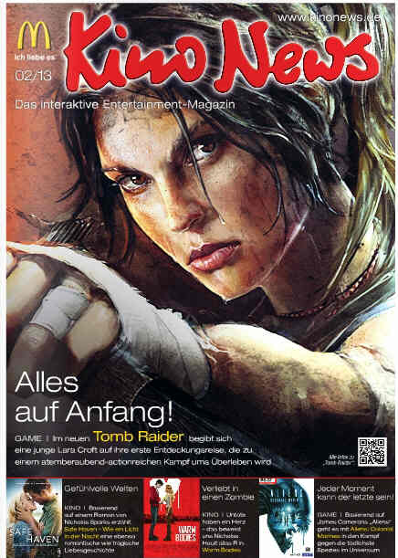 KINO NEWS magazine side cover February 2013