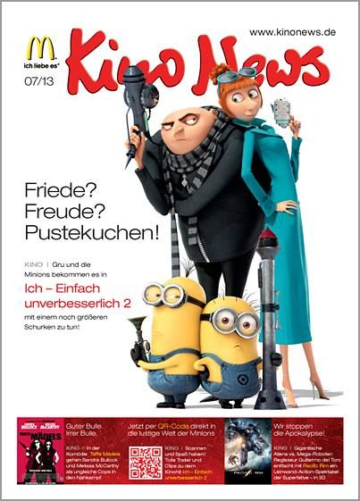 KINO NEWS magazine side cover July 2013