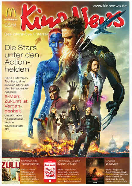 KINO NEWS magazine side cover May 2014