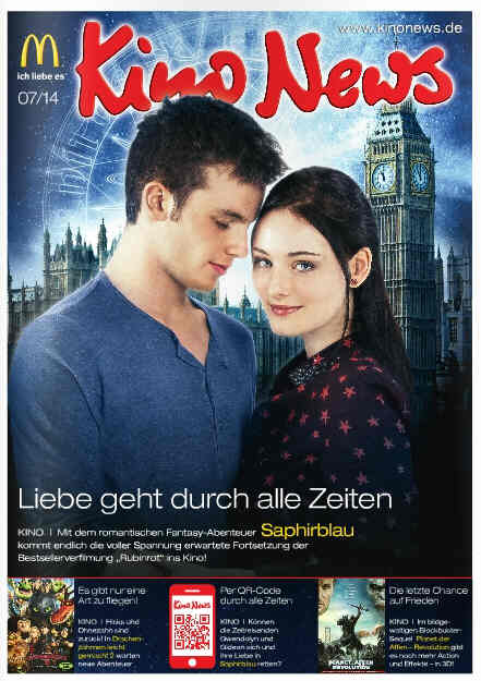KINO NEWS magazine side cover July 2014