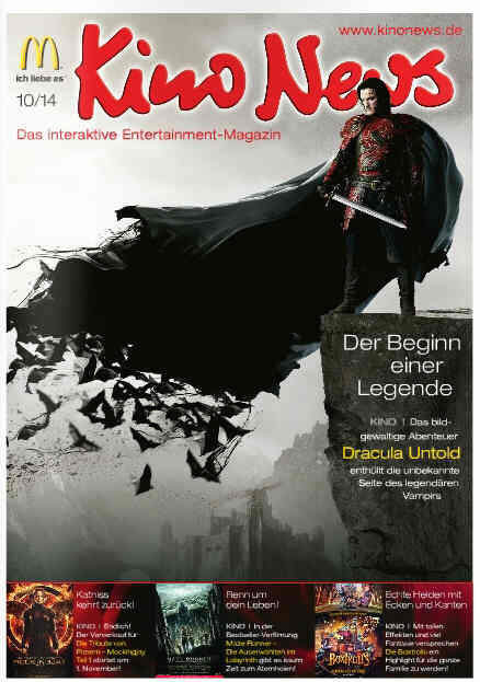 KINO NEWS magazine side cover October 2014