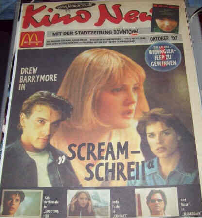 KINO NEWS magazine side cover October 1997