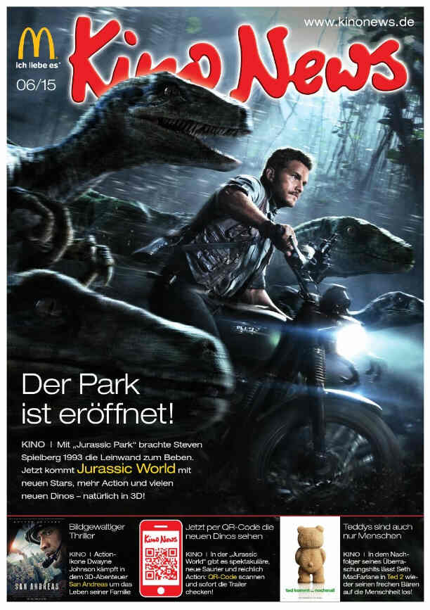 KINO NEWS magazine side cover June 2015