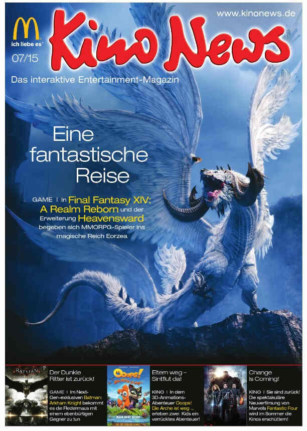 KINO NEWS magazine side cover July 2015
