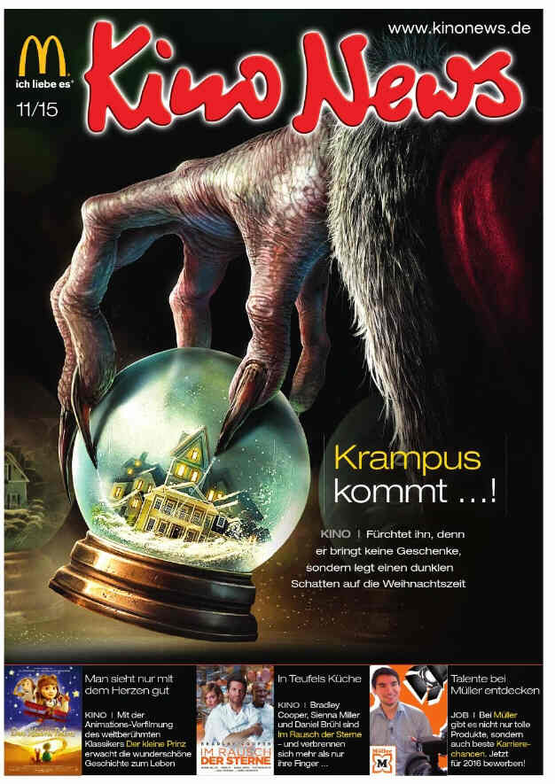 KINO NEWS magazine side cover November 2015