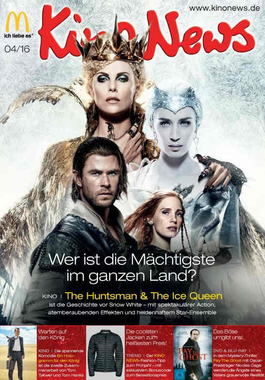 KINO NEWS magazine side cover April 2016