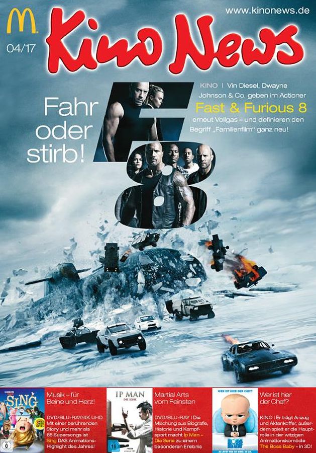 KINO NEWS magazine side cover  April 2017