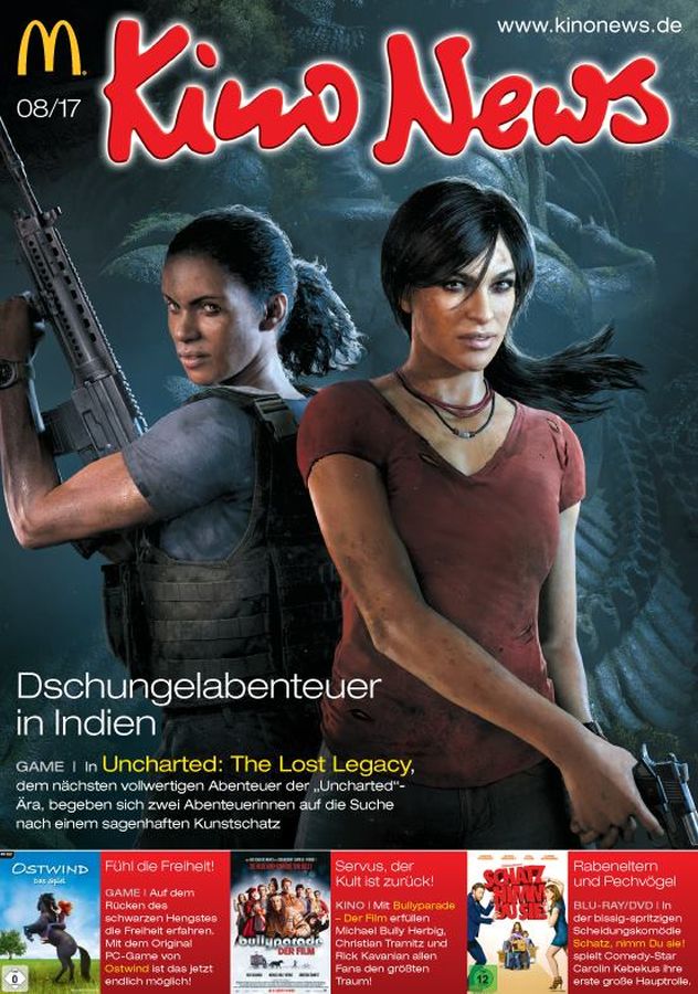 KINO NEWS magazine side cover  August 2017