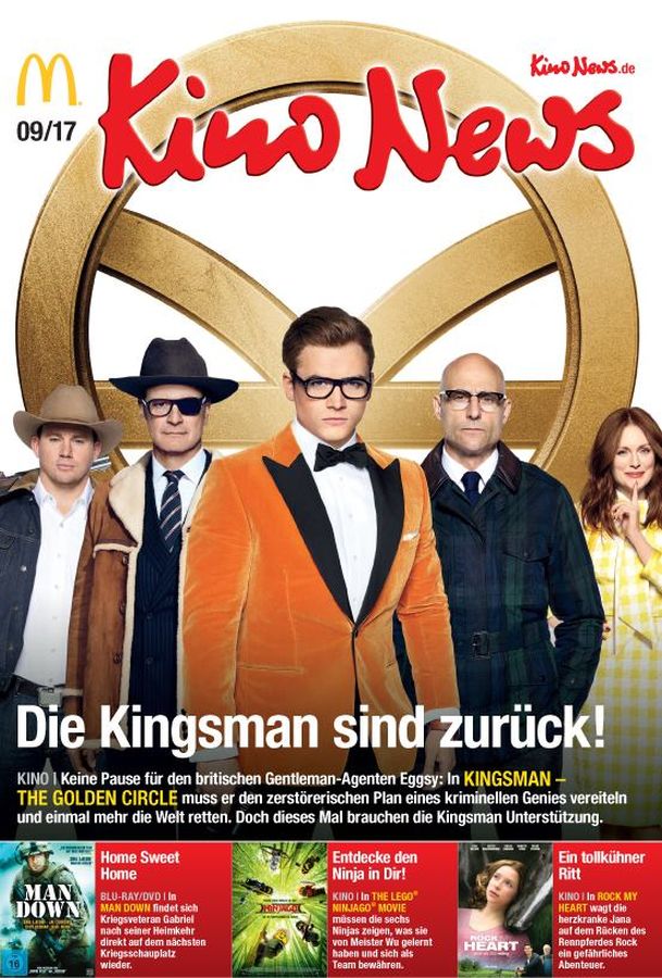 KINO NEWS magazine side cover  September 2017