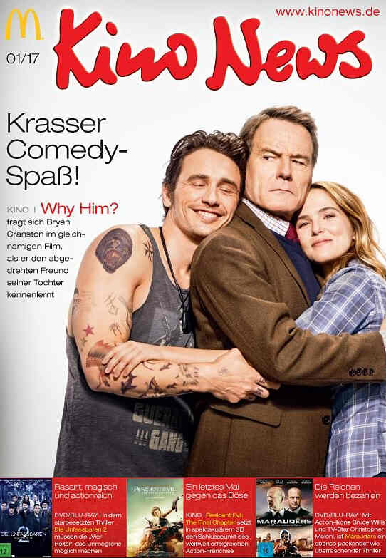 KINO NEWS magazine side cover January 2017