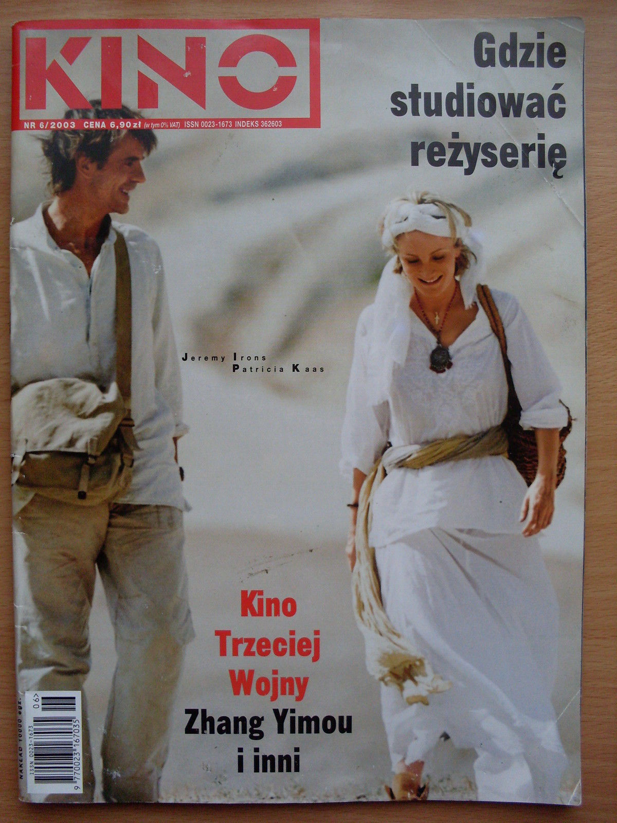 KINO (Po) magazine side cover June 2003