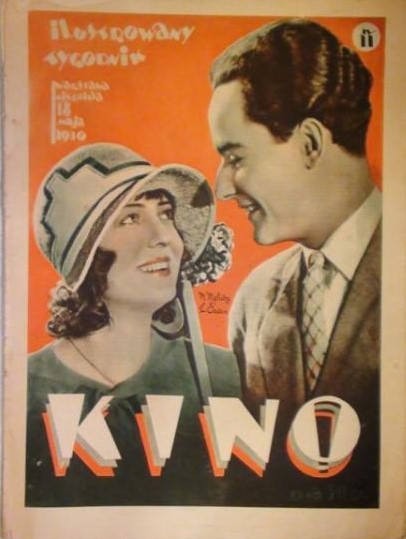 KINO TYGODNIK ILUSTROWANY magazine side cover Issue 11 18 May 1930