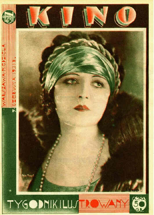 KINO TYGODNIK ILUSTROWANY magazine side cover Issue 23  1931